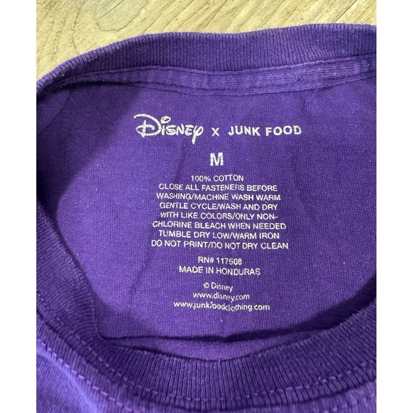 Los Angeles Lakers Disney X Junk Food Mickey Squad T-Shirt Mens Size M Purple - Picture 2 of 7